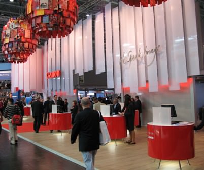 The Canon drupa 2008 stand